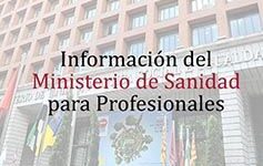 información ministerio profesionales
